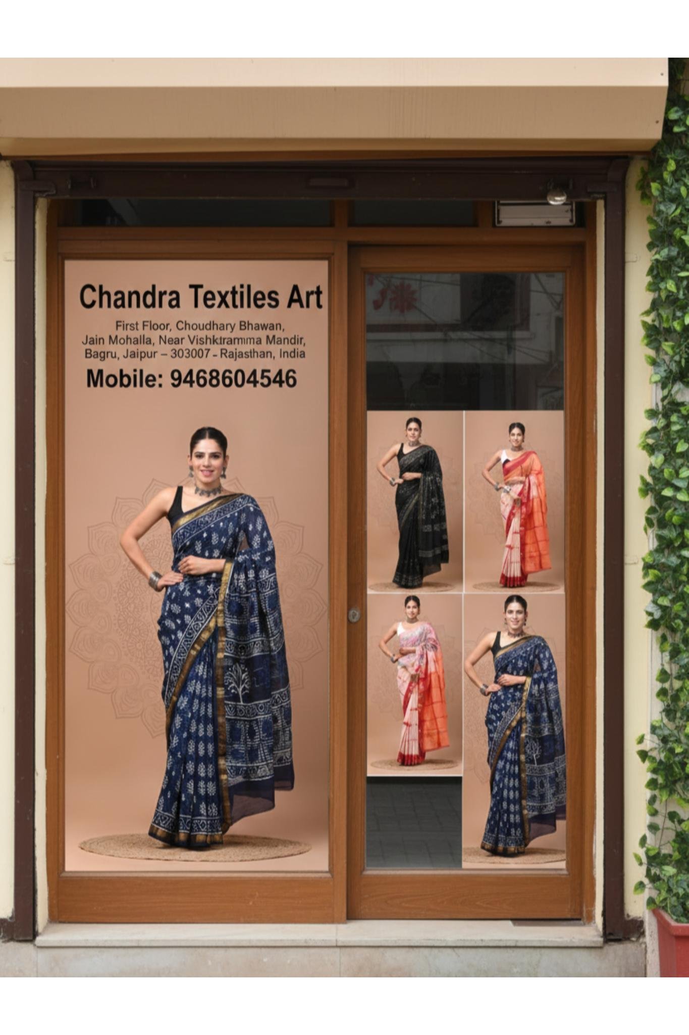 Chandra Textiles Art - Maheshwari Silk Sarees Collection