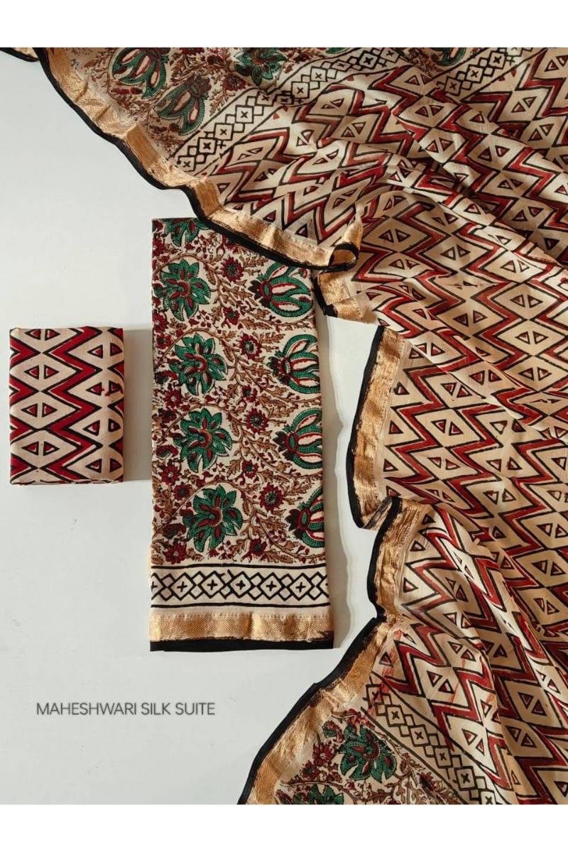 Party Wear Maheshwari Suits