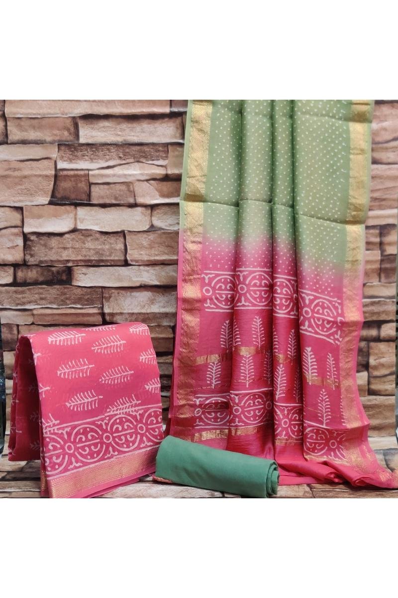 Silk Chudidhar Materials